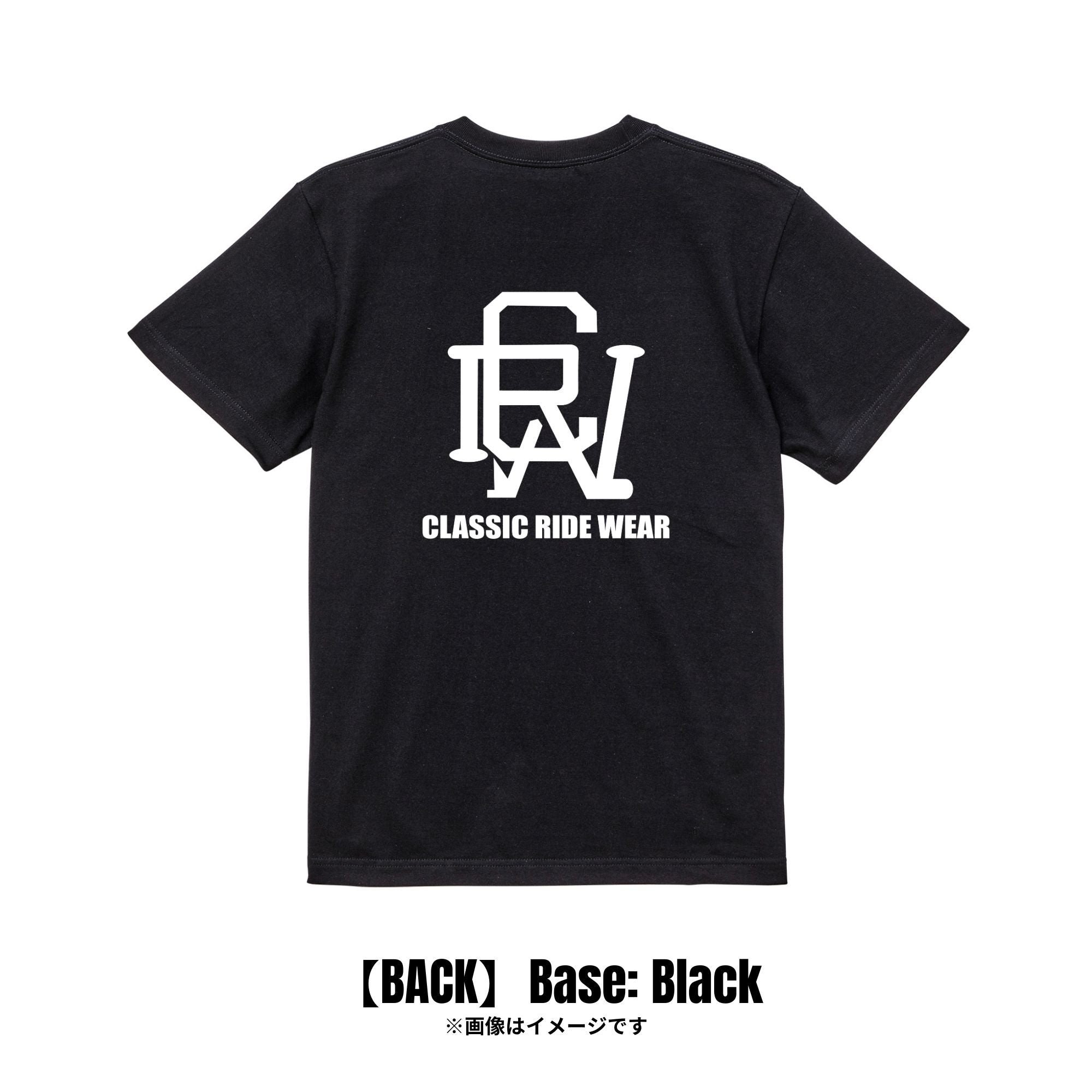CRW BACK ロゴ|Tシャツ