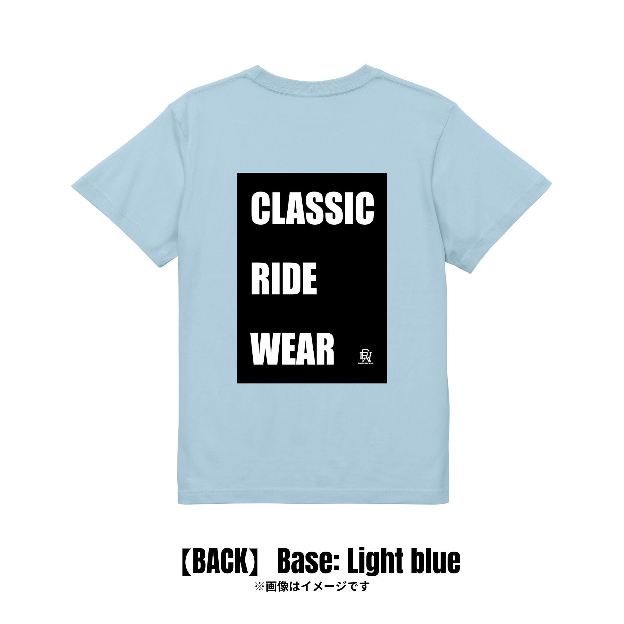 CRW BACK BOXタイポグラフィ|Tシャツ
