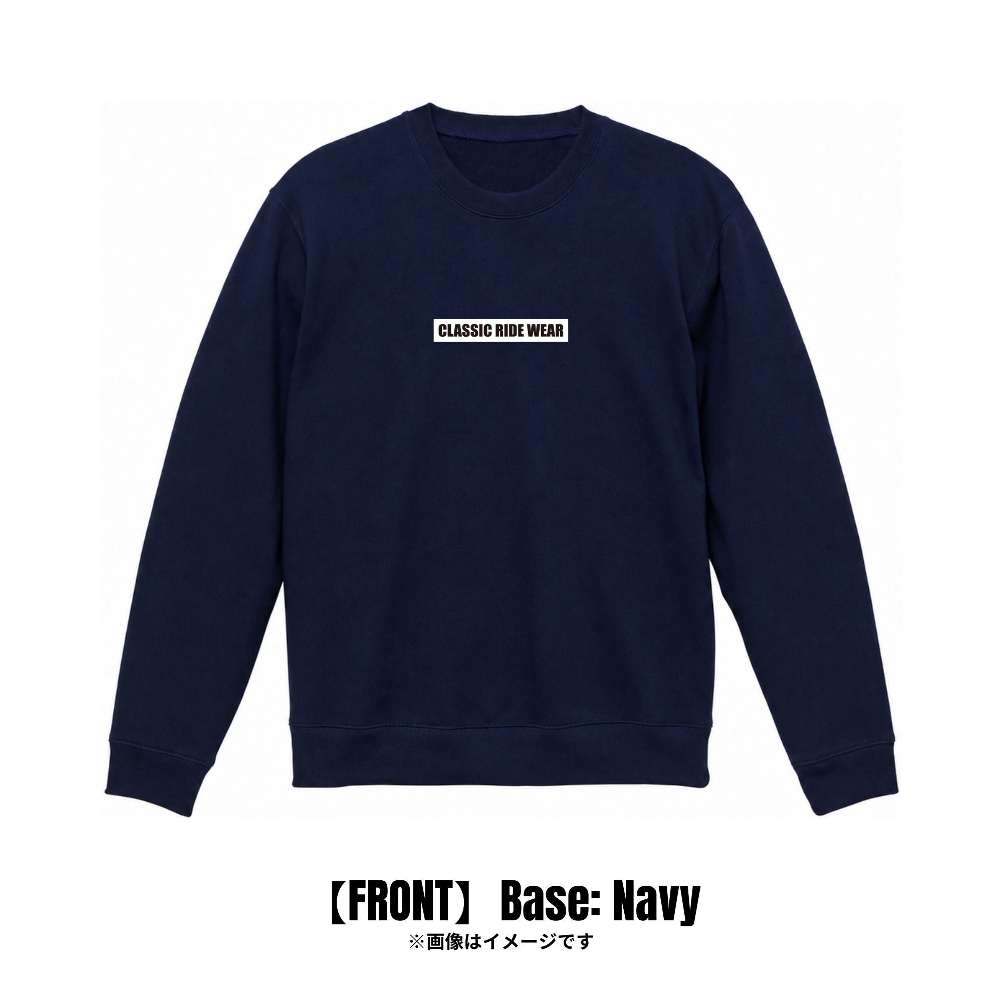 CRW BOXタイポグラフィ|トレーナー