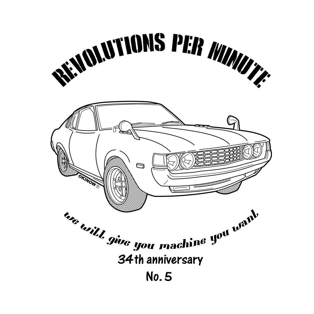 セリカLB / Front ── 旧車愛を纏う、究極の一枚　【CLASSIC RIDE WEAR（クラシック ライド ウェア）】