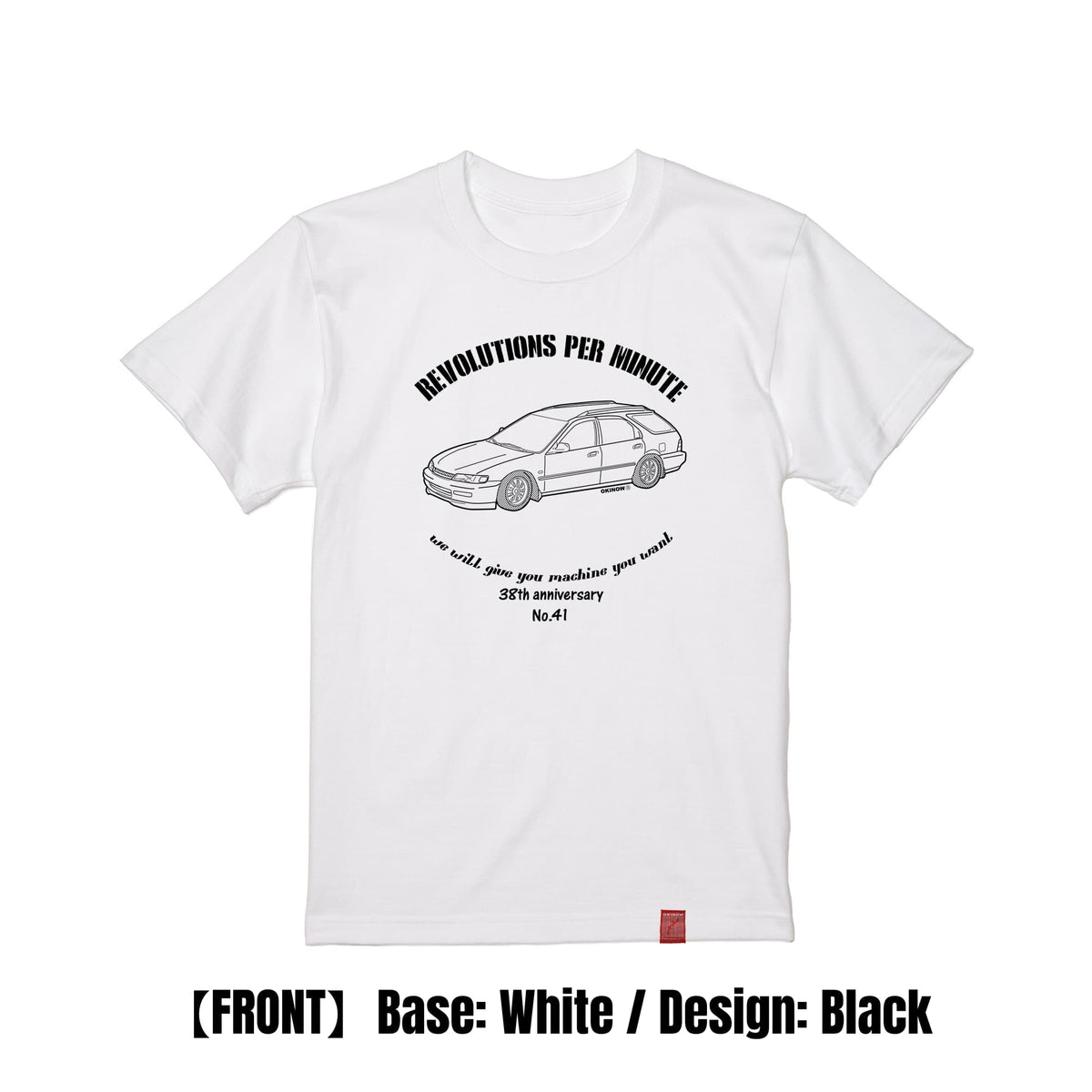 アコードワゴン / style | Tシャツ 【 旧車Tシャツ 車Tシャツ 趣味T 
