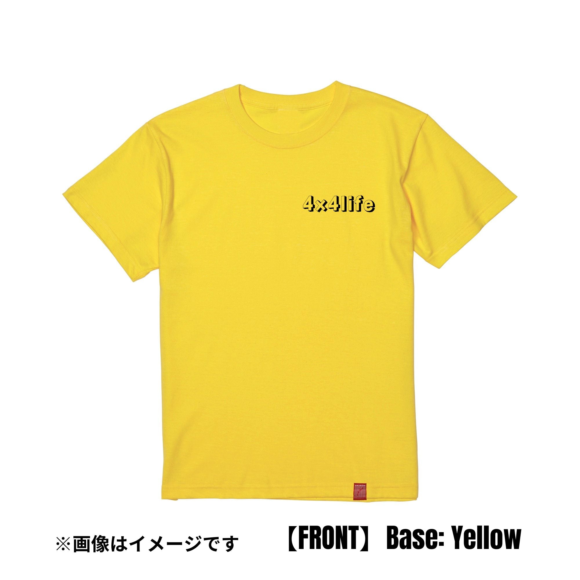 4×4life バックプリントTシャツ【期間限定：5/21まで】
