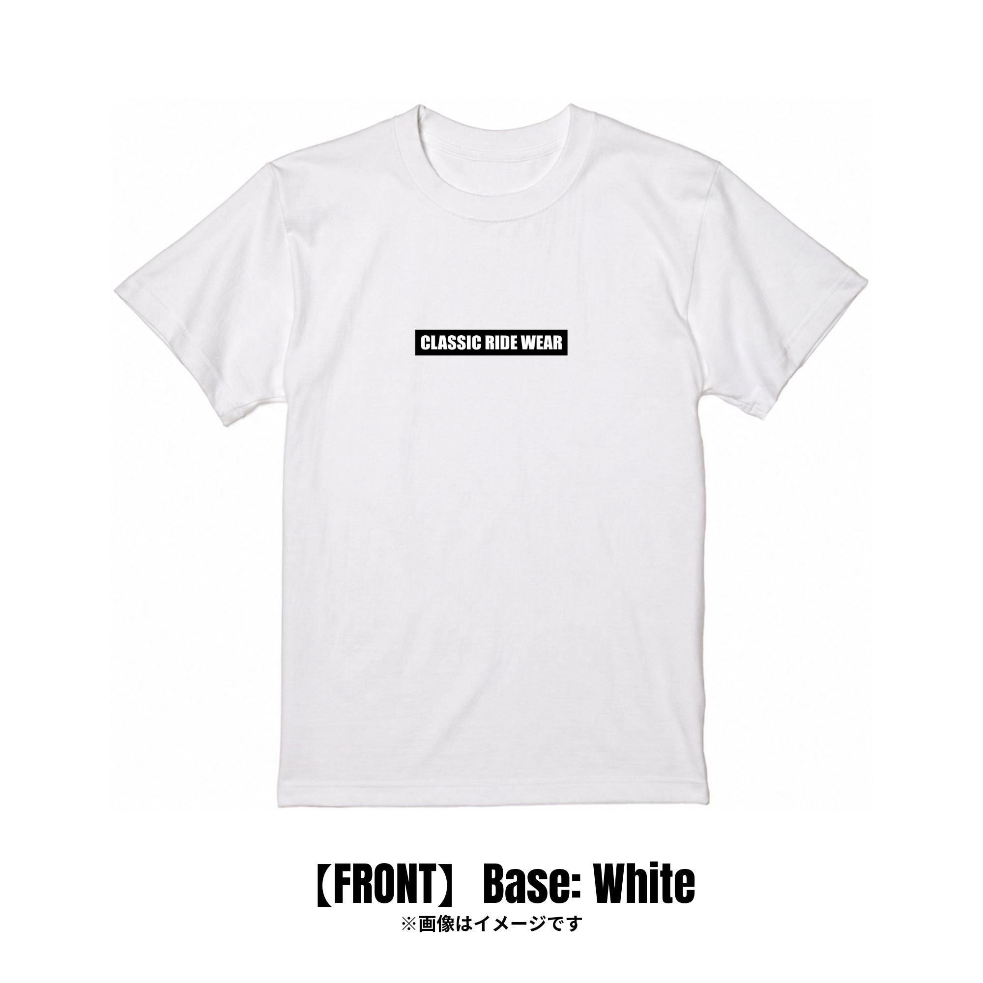 CRW BOXタイポグラフィ｜Tシャツ