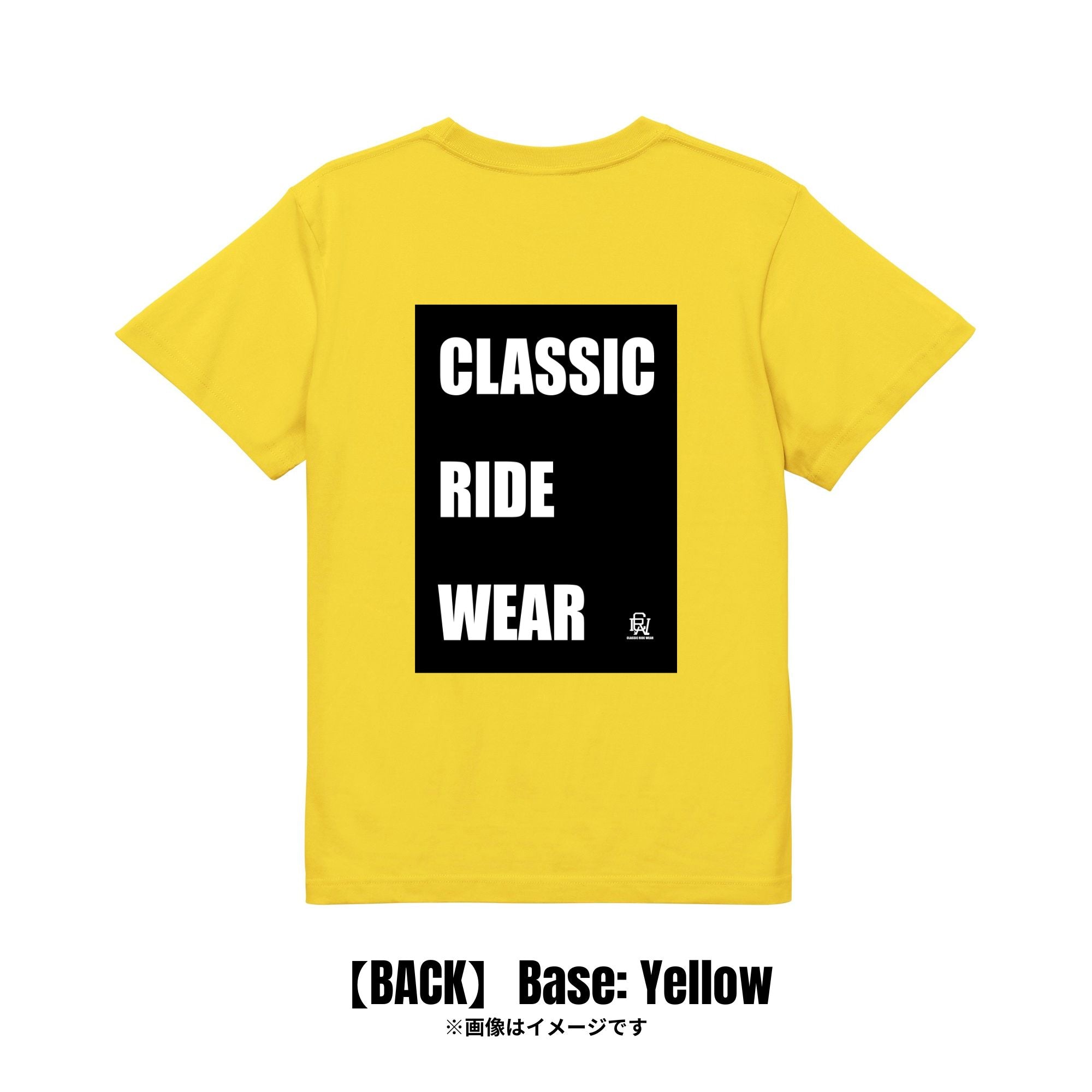 CRW BACK BOXタイポグラフィ｜Tシャツ
