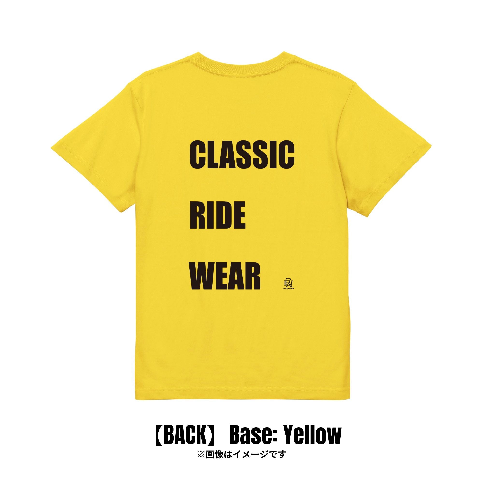 CRW BACK タイポグラフィ｜Tシャツ