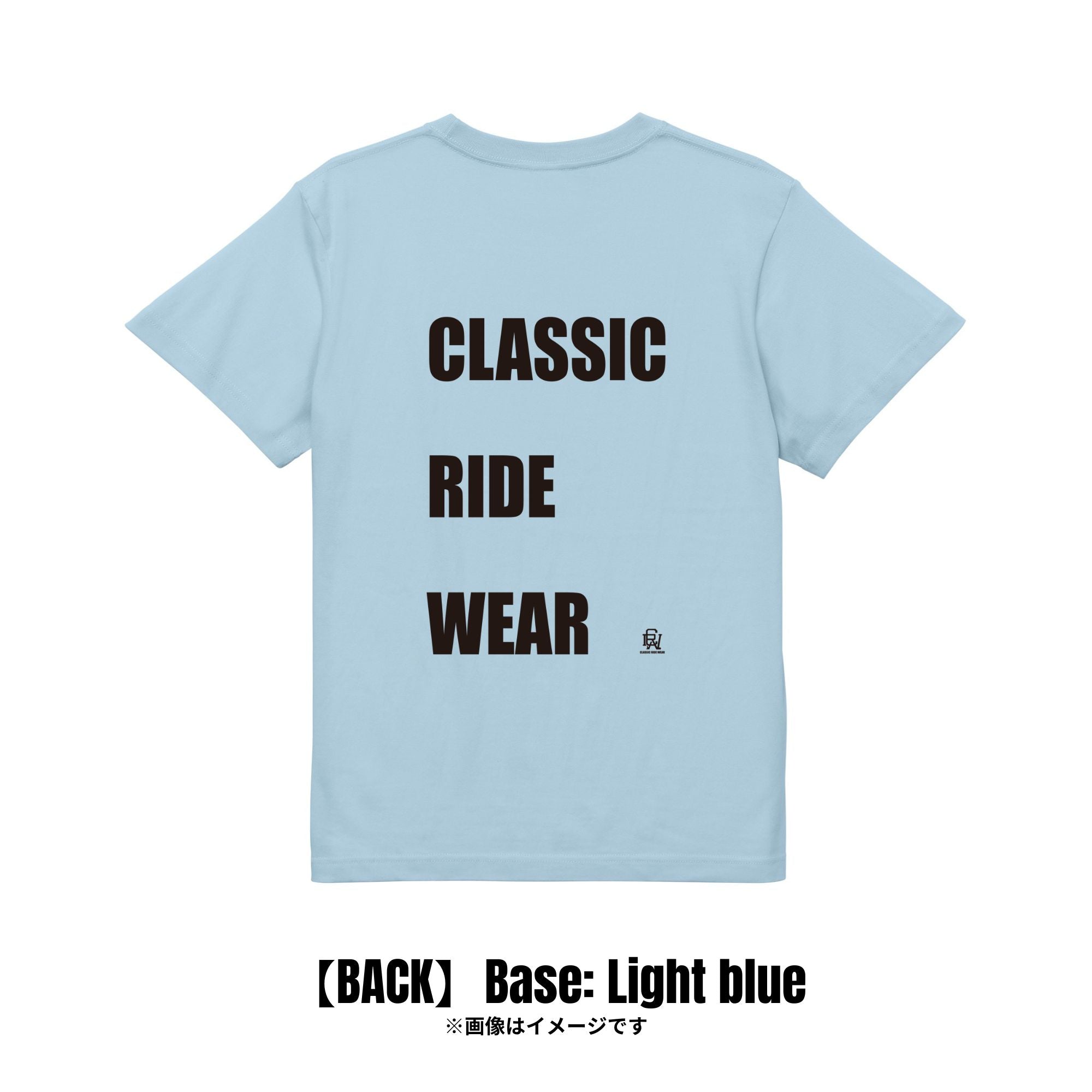 CRW BACK タイポグラフィ｜Tシャツ