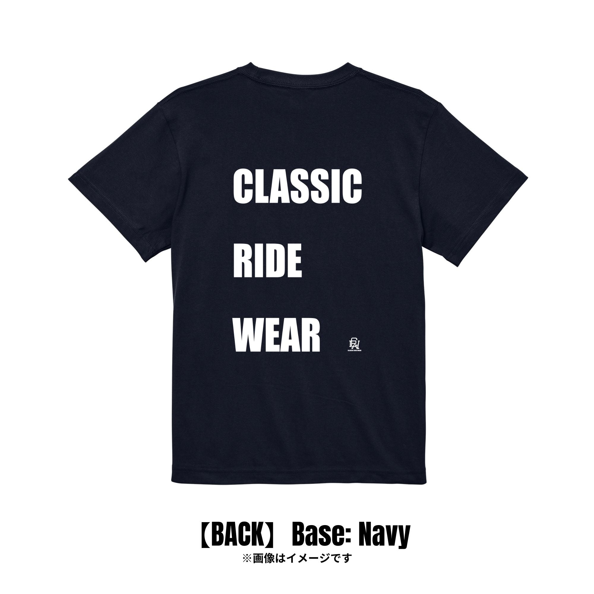 CRW BACK タイポグラフィ｜Tシャツ