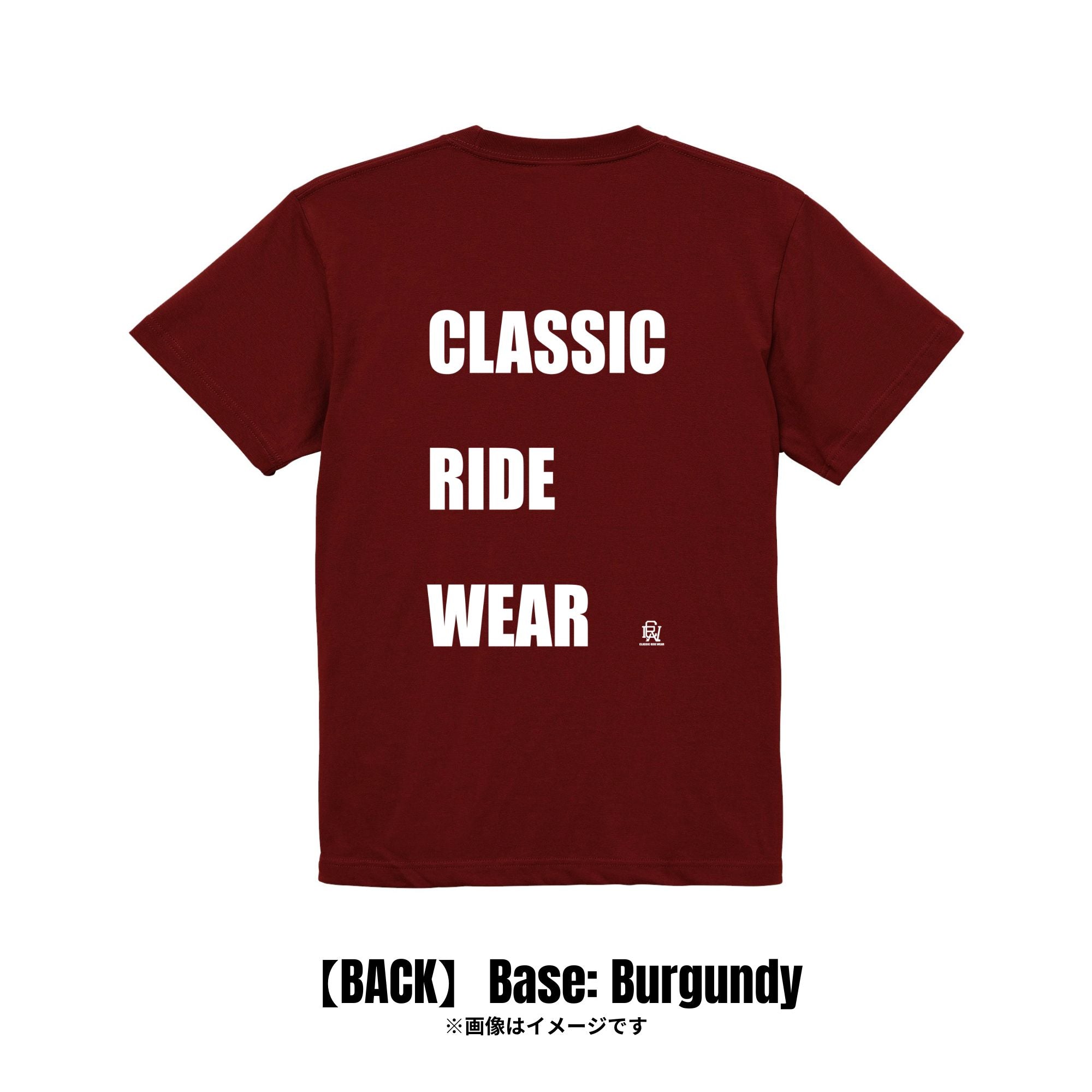 CRW BACK タイポグラフィ｜Tシャツ