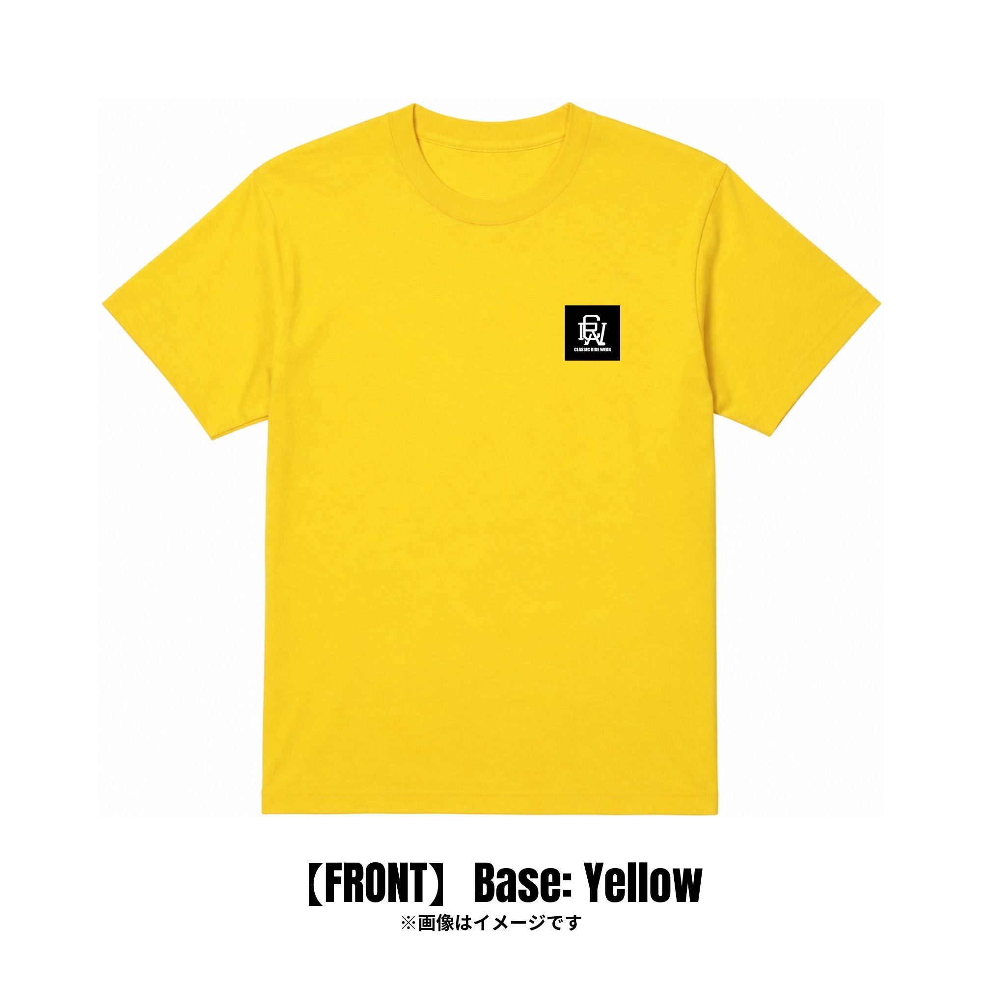 CRW スクエアロゴ｜Tシャツ